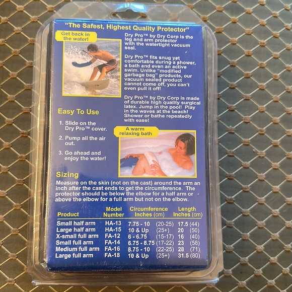 NWT Dry Pro Waterproof Arm Protector - Picture 2 of 2